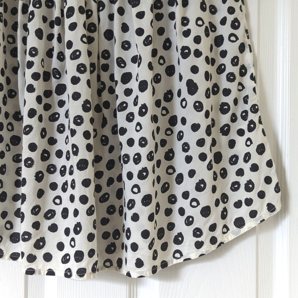 Maeve Anthropologie Garden Grove Off The Shoulder Flutter Cap Sleeve Top Ivory S - Picture 8 of 11